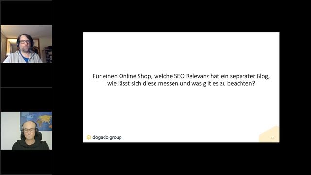 SEO Hacks 2023 | SEO-Fragestunde: Deine Fragen unsere Antworten | dogado Webinar смотреть онлайн