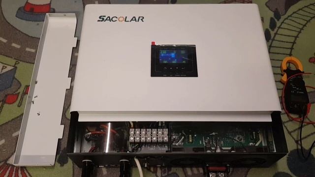 UNBOXING SACOLAR M6000HX - 48 - BP IDEM GROWATT SPF6000ES смотреть онлайн