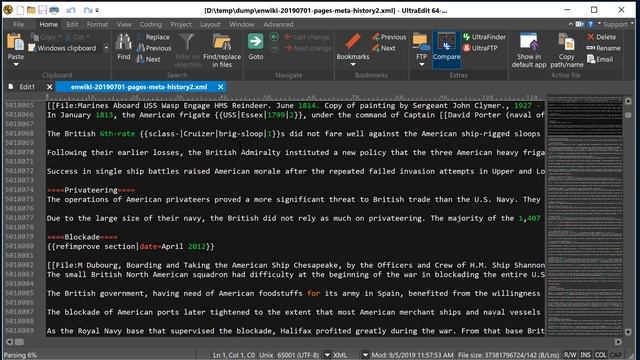 How to instantly open HUGE (4+ GB) text files using UltraEdit смотреть онлайн