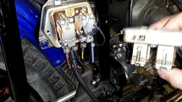 Как установить автомобильный реле-регулятор на мотоцикл Урал смотреть онлайн