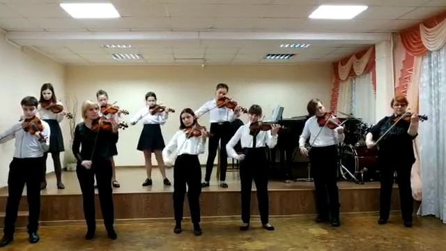 В. Коровицын "Куклы Карабаса Барабаса".Ансамбль скрипачей " Созвучие" г. Смоленск смотреть онлайн