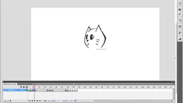 Рейзи-ОБНОВЛЕНИЕ +Ссылка на програму РИСУЕМ АНИМАЦИЮ КОТИКА =^･ω･^= Adobe Flash Pro cs 5 5 Урок 2 смотреть онлайн