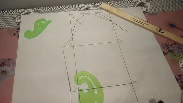 Выкройка двухшовного рукава к женскому пиджаку. смотреть онлайн