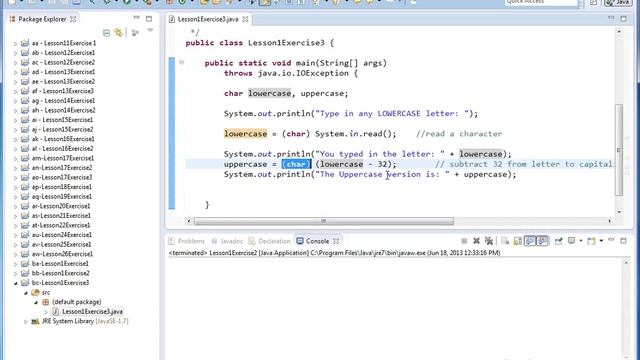 Learn Java - Exercise 01z - Keyboard Input смотреть онлайн