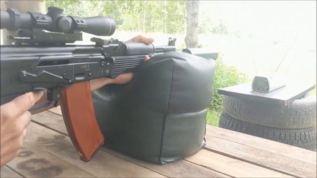 Black Bullets Matter!! Чёрные крашеные пули и регулируемый газблок!! Сайга 5.45 смотреть онлайн