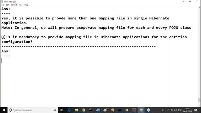 HIBERNATE Online Training || Class - 11 || by Nagoor Babu On 04-12-2018 смотреть онлайн