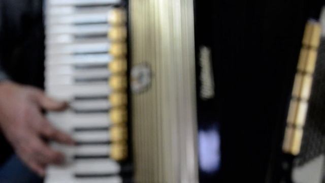 Rare Vintage German Made Top Piano Accordion Weltmeister Gigantilli III - 96 bass,14 sw.+Case&Strap смотреть онлайн