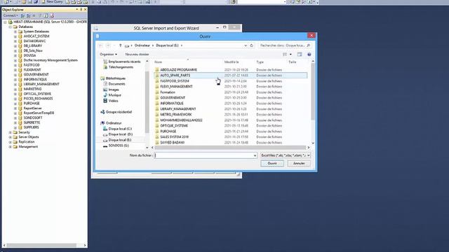 Convert database s q l server to excel التحويل من ملفات السكيو آل سيرفر إلى الإكسل смотреть онлайн