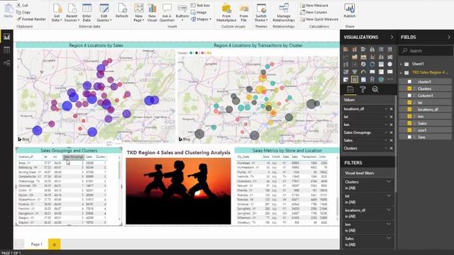 How To Make Amazing Maps Of Cluster Data In Power BI! смотреть онлайн