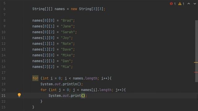 Two Dimensional Arrays In Java. смотреть онлайн
