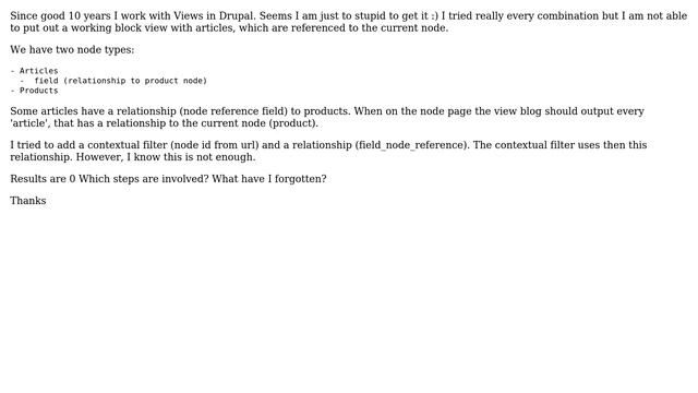 Drupal: Contextual filter by node reference ID смотреть онлайн