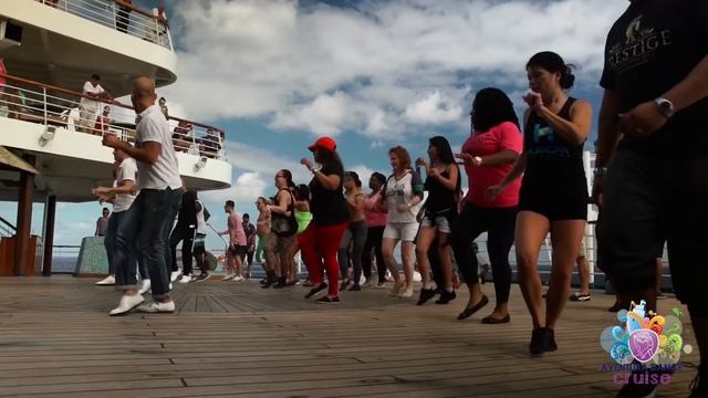 Grupo Alafia teaching a Boogalo class on ADC-X - Worlds Largest Latin Dance Cruise смотреть онлайн