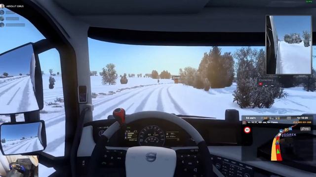 ⭐ЕTS 2 ⭐Мультиплеер ? 1.42 с модами (Зима) Едем в Ростов на дону (продолжение) смотреть онлайн