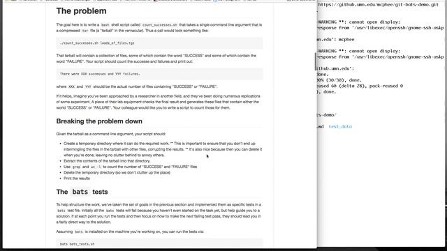 git-bats-demo, part 1 of 6 (forking and cloning) смотреть онлайн