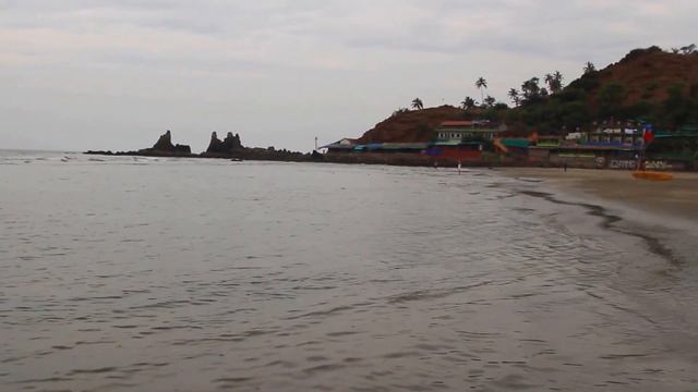 North GOA. Arambol beach. India. Северный ГОА, Арамболь смотреть онлайн