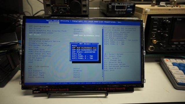 Hackboard2 eDP LCD Panel Success смотреть онлайн