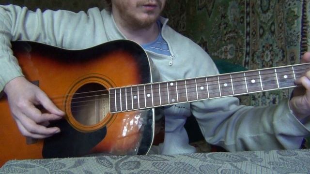 Играю медиатором на гитаре. смотреть онлайн