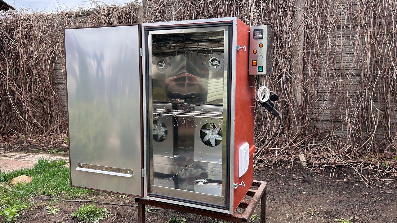 Коптильный шкаф до 15 кг (M120l) смотреть онлайн