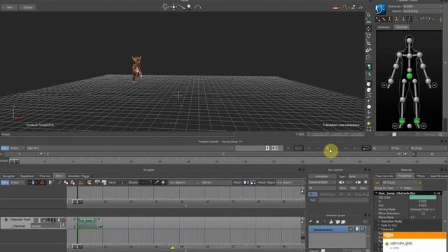 Motionbuilder-Масштабирование клипа анимации смотреть онлайн