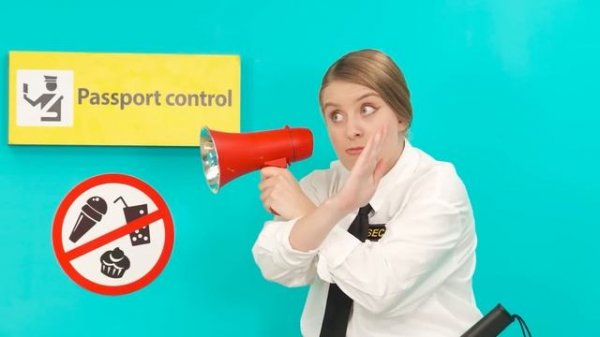 Как Пронести Еду в Самолёт | Смешные Челленджи от BaRaDa Challenge