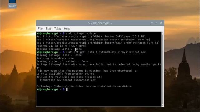 mysql client installation - raspberry pi | Raspberry Pi смотреть онлайн