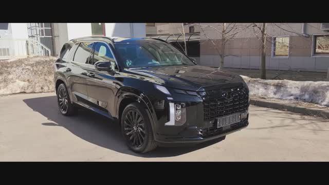 НОВЫЙ ХЕНДЭ ПАЛИСАД 3,5 БЕНЗИН/HYUNDAI PALISADE 4WD CALLIGRAPHY Black Edition - 7 мест в Москве! смотреть онлайн