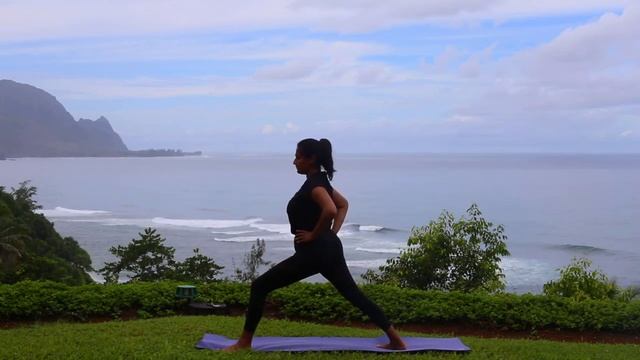 Yoga with Samira - Warrior Flow 30 Mins смотреть онлайн