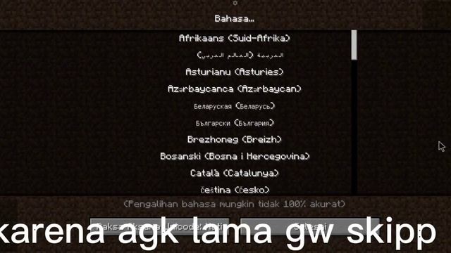 Cara mengubah bahasa Inggris ke bahasa Indonesia di pojav/Java edition Gratis!! смотреть онлайн