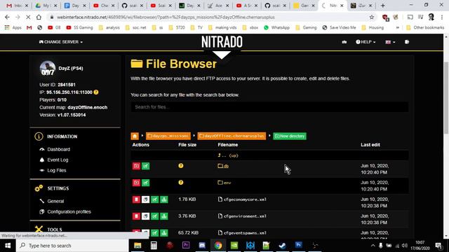 How To Add / Mod Cars Full Of Building Items & Fuel To Your Nitrado DayZ Private PC PS4 Xbox Sever