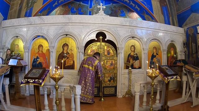 Неделя 3-я Великого поста Крестопоклонная 19-03-23 смотреть онлайн