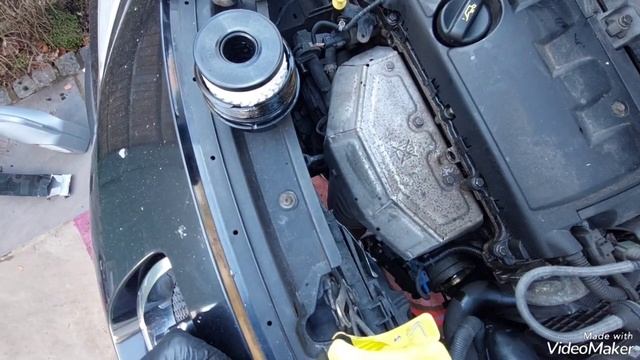 Oil and filters change on 1.6 vti Peugeot 207cc смотреть онлайн
