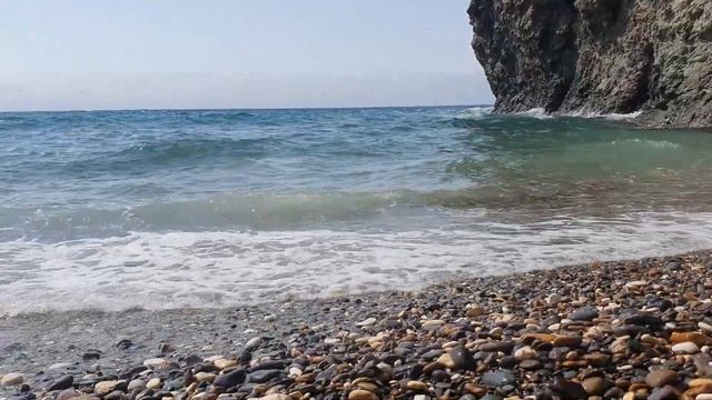Море на Царский пляж (Севастополь, Крым) в марте смотреть онлайн
