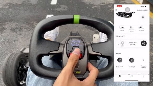 การใช้งาน Stop Watch - Ninebot Gokart Pro смотреть онлайн