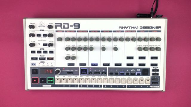 Behringer RD-9 | Techno/House Jam (No Talking) смотреть онлайн