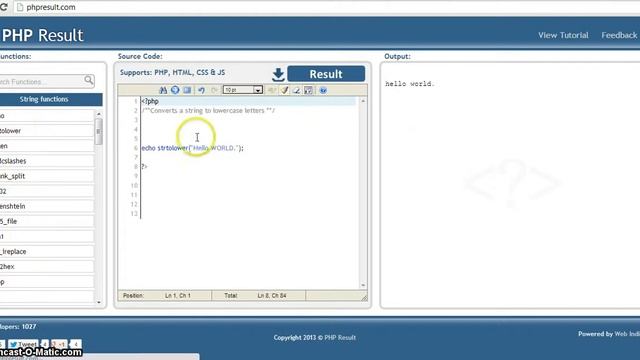 PHP Result http://www.phpresult.com - Where Coding Made Easy..!! смотреть онлайн
