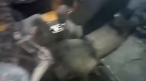 Снятие двигателя вместе с коробкой  Москвич 412(18+)