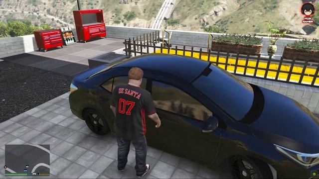 GTA 5 Pakistan | Micheal Selling His Own Car's | Meeting With Simeon | Toyota corolla 2013 | Urdu смотреть онлайн