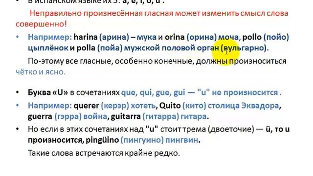 Алфавит и гласные, произношение. смотреть онлайн