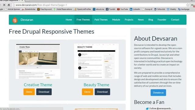 Drupal Themes Free Download смотреть онлайн