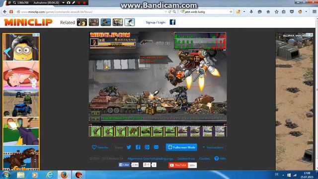 Flash Games:Commando Assault Misson 2+3 Part 2/3 смотреть онлайн