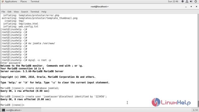How to install Joomla CMS using LAMP configuration in CentOS 7.5 смотреть онлайн