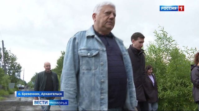 Жители островных территорий Архангельска жалуются на состояние дорог