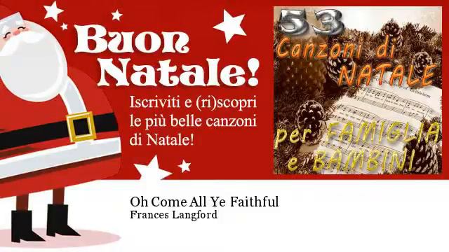Frances Langford - Oh Come All Ye Faithful смотреть онлайн