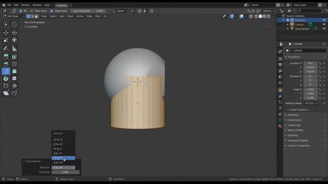 Скульптинг базовой формы головы Урок 4 смотреть онлайн