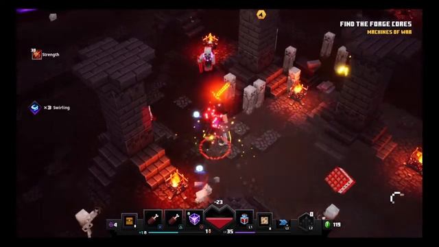 Minecraft Dungeons Fiery Forge Adventure смотреть онлайн