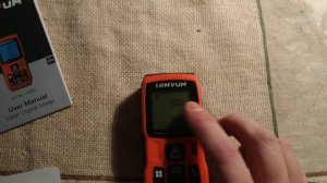 Калибровка лазерного дальномера  Lomvum, скрытое меню.