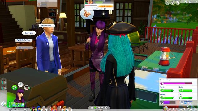 DESCENDANTS 2 Sims 4 💎 MAL AND BEN GET ENGAGED! 💎 Disney's Descendants смотреть онлайн