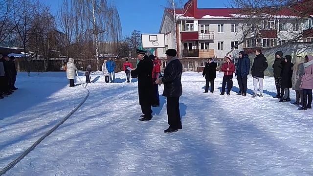 Кадетский биатлон.Школа № 18 Курск. Награждение смотреть онлайн