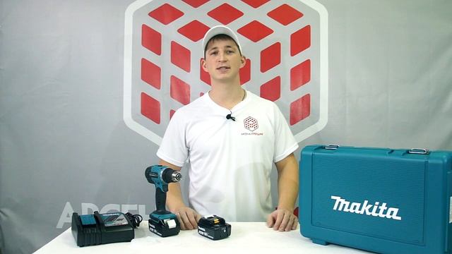 Дрель-шуруповерт Makita DDF453RFE смотреть онлайн
