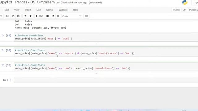 Lecture 5 Data Science with Python Complete Course смотреть онлайн